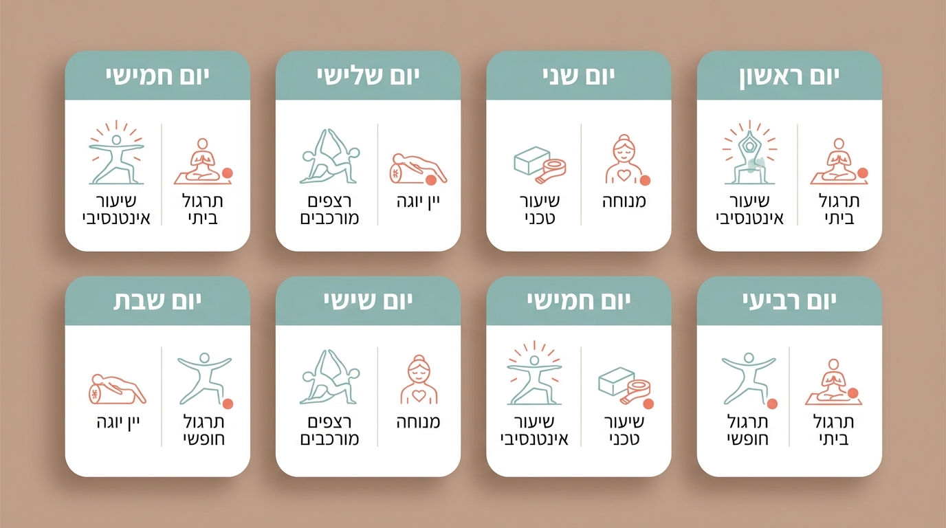 שאלות נפוצות על תרגול יוגה מתקדם