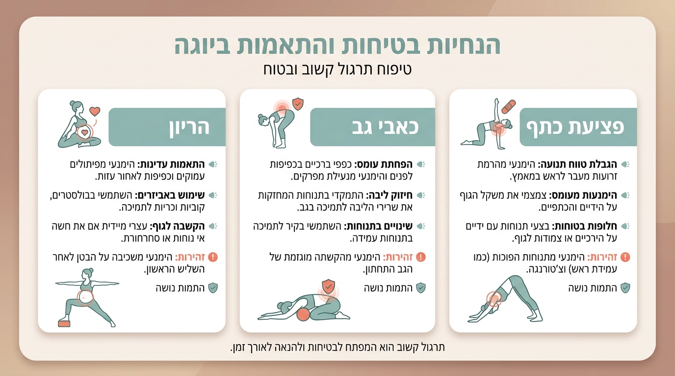 שיעור יוגה ויניאסה - תלמידים בזרימה דינמית על המזרן