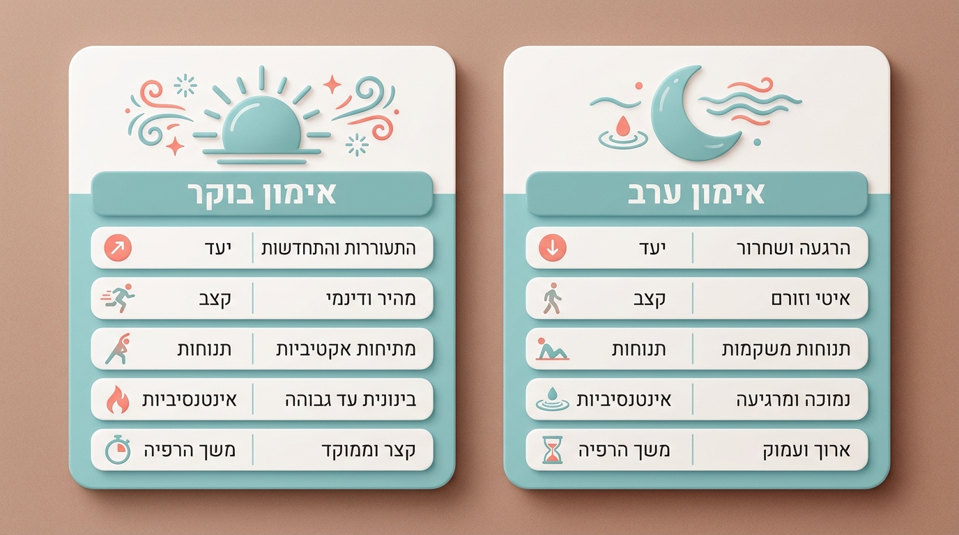 רצף תנוחות יוגה — מדריך מקצועי מלא