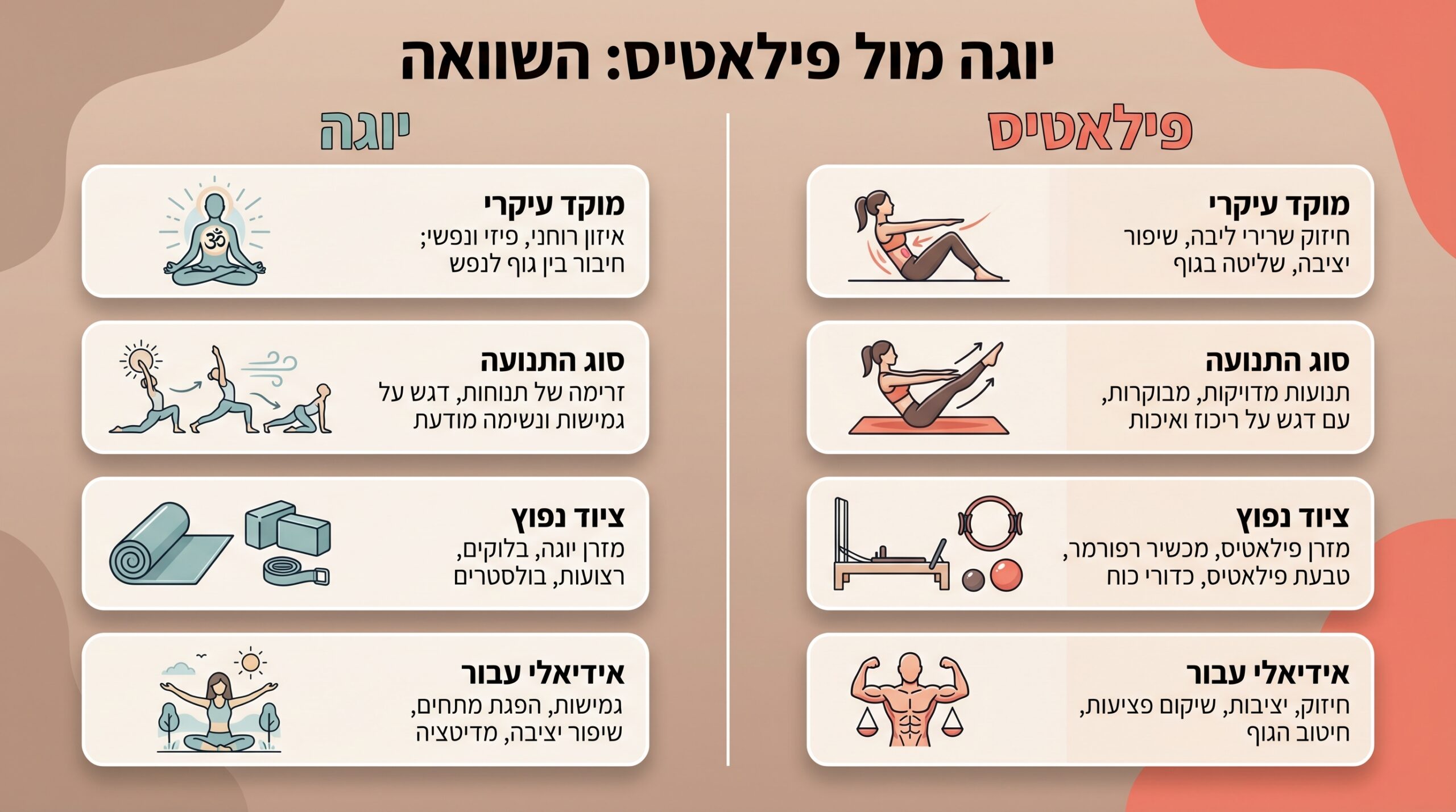 אימון יוגה למתחילים – מדריך מקיף לתרגול בטוח ואפקטיבי